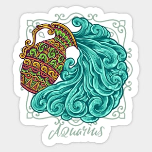 Aquarius Sticker